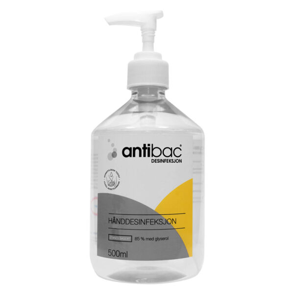 Antibac Hånd 85% 500ml m/Pumpe