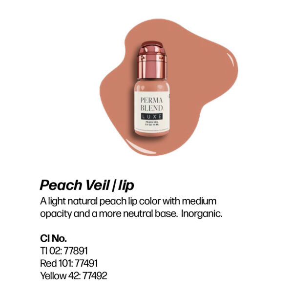 Peach-Veil