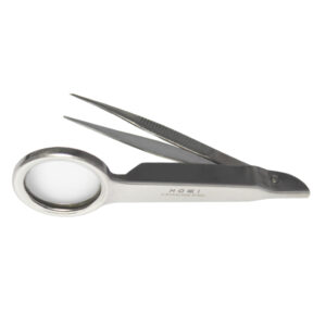 Small Tweezers w/ Magnifying Glass