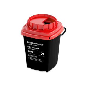 Disposal Box with lid 2 L