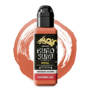 Kuro Sumi Imperial Tattoo Ink - Orange Ochre 44ml