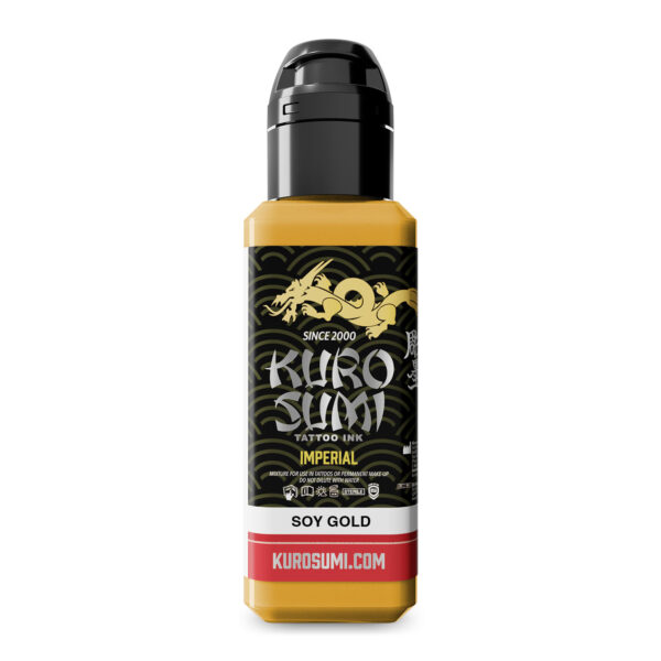 Kuro Sumi Imperial Tattoo Ink - Soy Gold 44ml