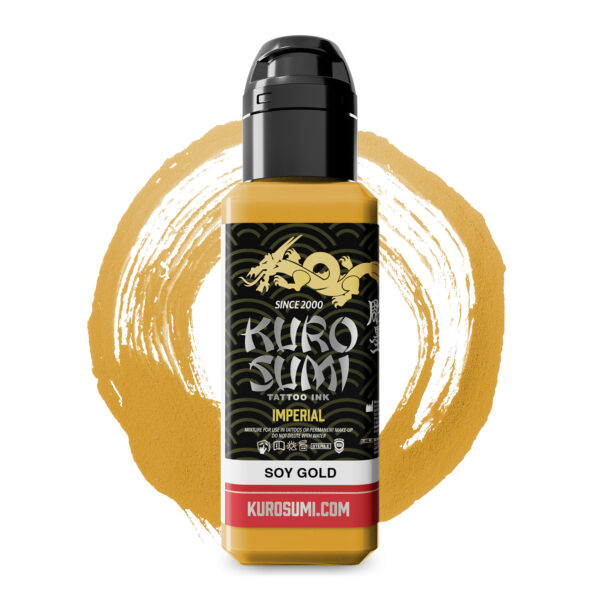 Kuro Sumi Imperial Tattoo Ink - Soy Gold 44ml