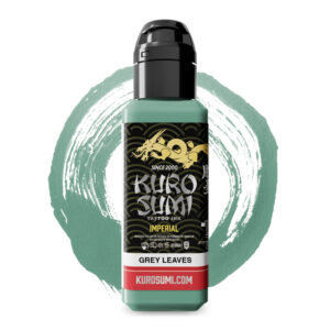 Kuro Sumi Imperial Tattoo Ink - Grey Leaves 44ml