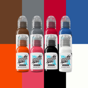 World Famous Limitless - Primary Colours Set 2 - 8 x 30ml